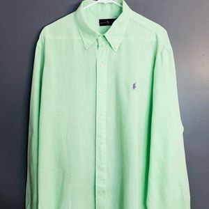 Polo linen button down